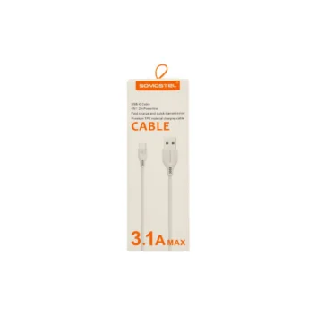 CABLE SOMOSTEL  3.1A MAX LIGHTNING BT01IP - Imagen 2