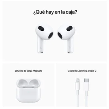 AIRPODS (3RD GENERATION) WITH LIGHTNING CHARG - Imagen 5