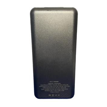 POWER BANK 12000MAH FOXBOX NEGRO - Imagen 3
