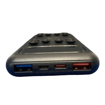 POWER BANK 12000MAH FOXBOX NEGRO - Imagen 4