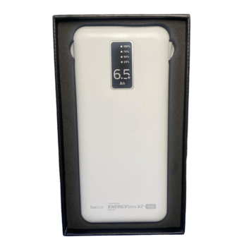 POWER BANK 6500MAH FOXBOX BLANCO - Imagen 7