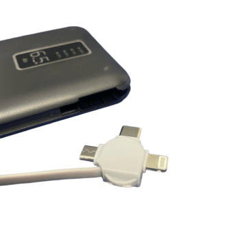 POWER BANK 6500MAH FOXBOX NEGRO - Imagen 8