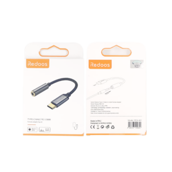 Adaptador Auricular Usb C / Jack 3,5 Mm Redoos - Imagen 1