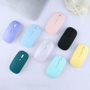 Mouse 2 En 1 Bluetooth Y Wifi 2.4ghz Slim Recargable