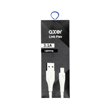 Cable Axer Link Flex Lightning Negro