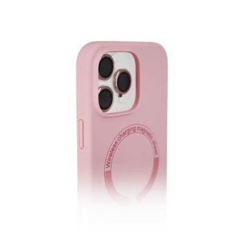 IPhone 16 ProMax: Silicone Magsafe Rosa Oscuro - Imagen 3