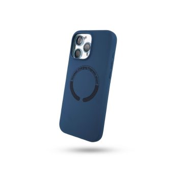 IPhone 16 ProMax: Silicone Magsafe Azul