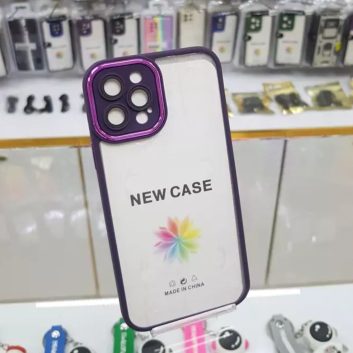 IPhone 12: Candy Cubre Cámara Morado - Imagen 2