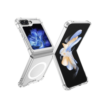 Sam Z Flip 5: Funda Magsafe Transparente