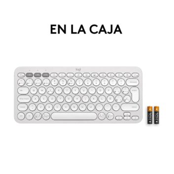 Teclado Inalámbrico Logitech Plebbe 2 K380 Blanco - Imagen 7