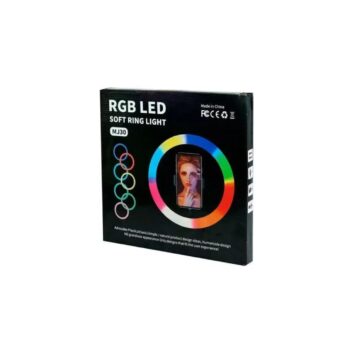 Aro De Leds 30cm Colores Rgb Y Luz Blanca + Trípode 2.10m Rgb - Imagen 3